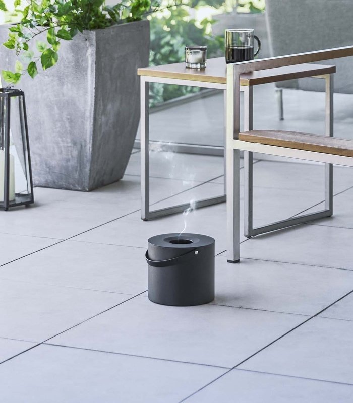 Mosquito Repellant Coil Holder or Storage Case - Steel - FCHF CITY