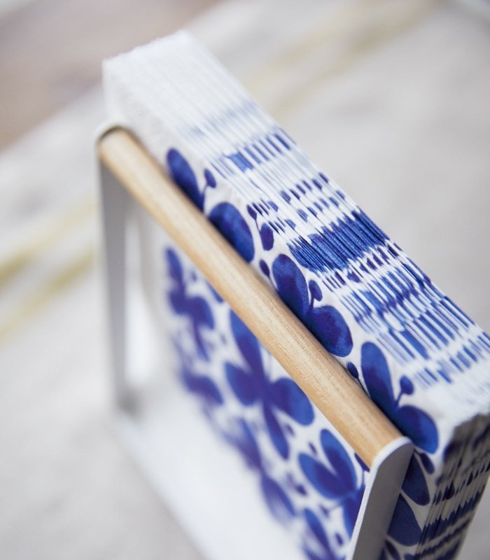 Napkin Holder - Steel + Wood - FCHF CITY