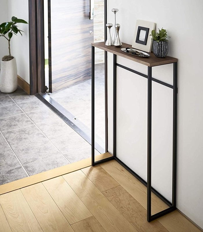 Narrow Entryway Console Table (32" H) - Steel - FCHF CITY