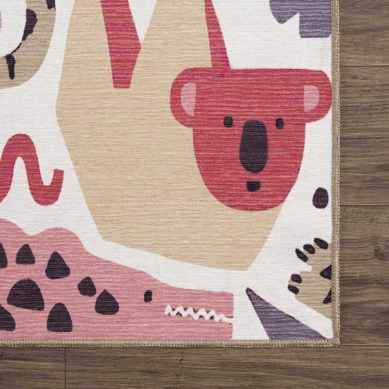 Natal Animal Print Washable Kids Rug - FCHF CITY