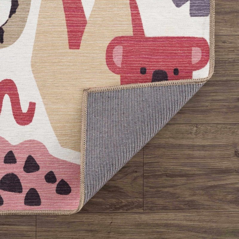 Natal Animal Print Washable Kids Rug - FCHF CITY