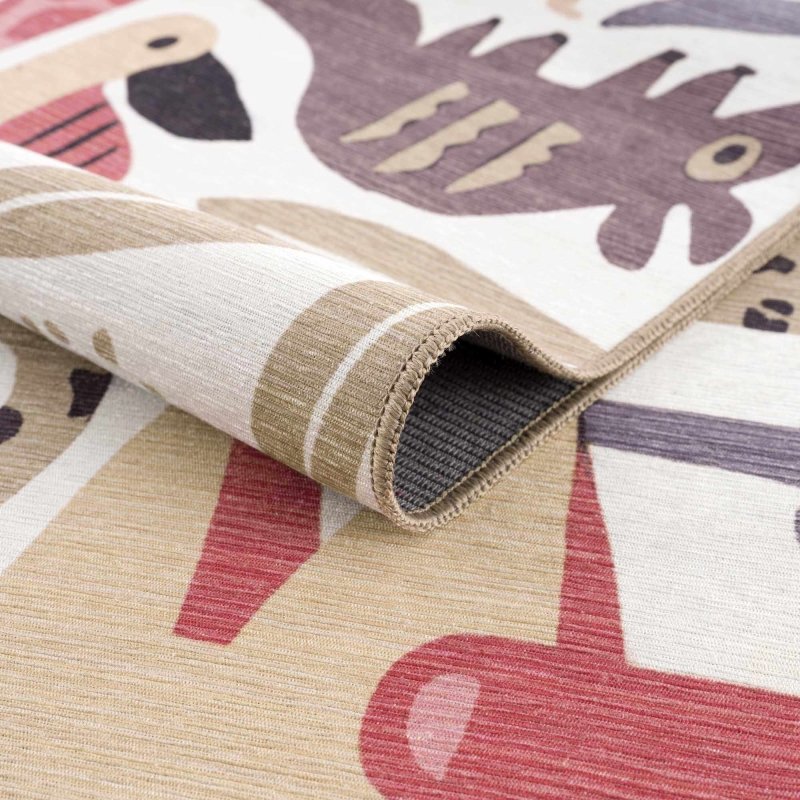 Natal Animal Print Washable Kids Rug - FCHF CITY