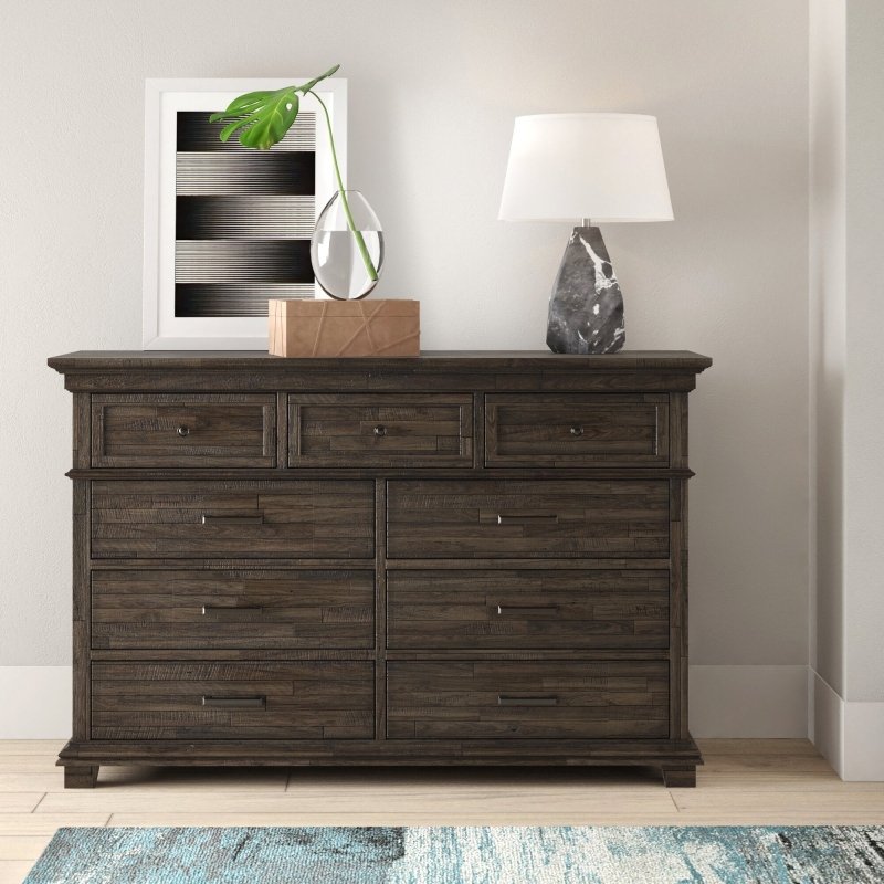 Newberry Dresser, Salvaged Grey Newberry Dresser, Salvaged Grey