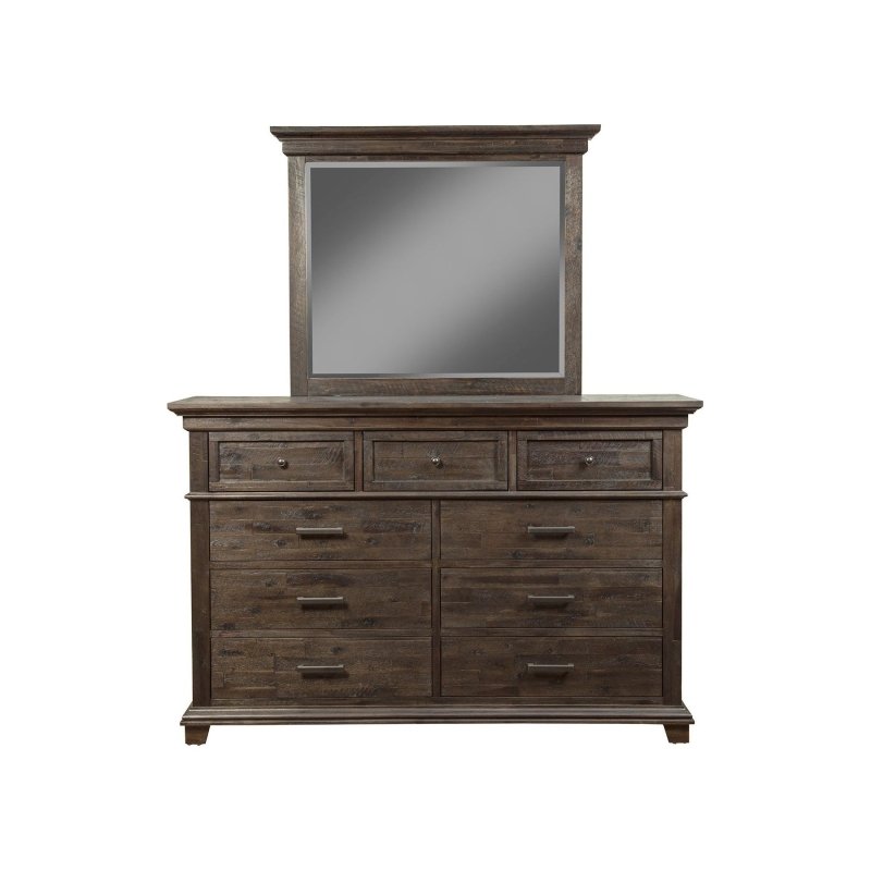 Newberry Mirror, Salvaged Grey - FCHF CITY