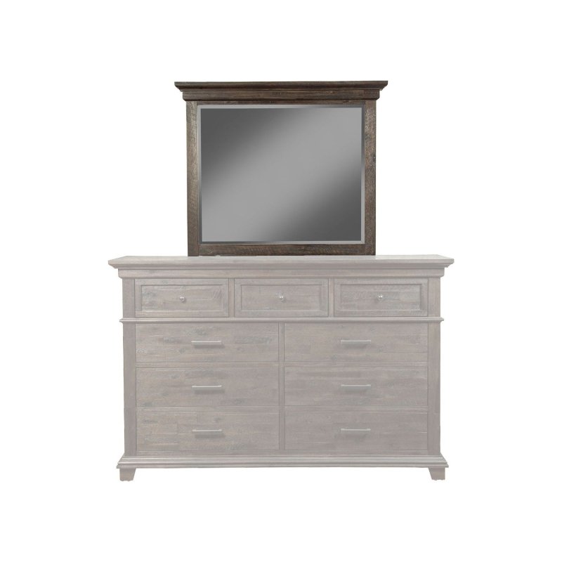 Newberry Mirror, Salvaged Grey - FCHF CITY