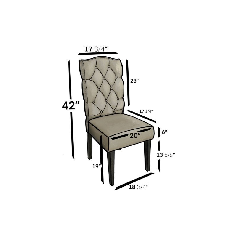 Newberry Parson Chairs, Salvaged Grey - FCHF CITY