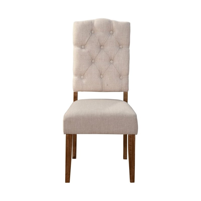 Newberry Side Chairs, Medium Brown - FCHF CITY