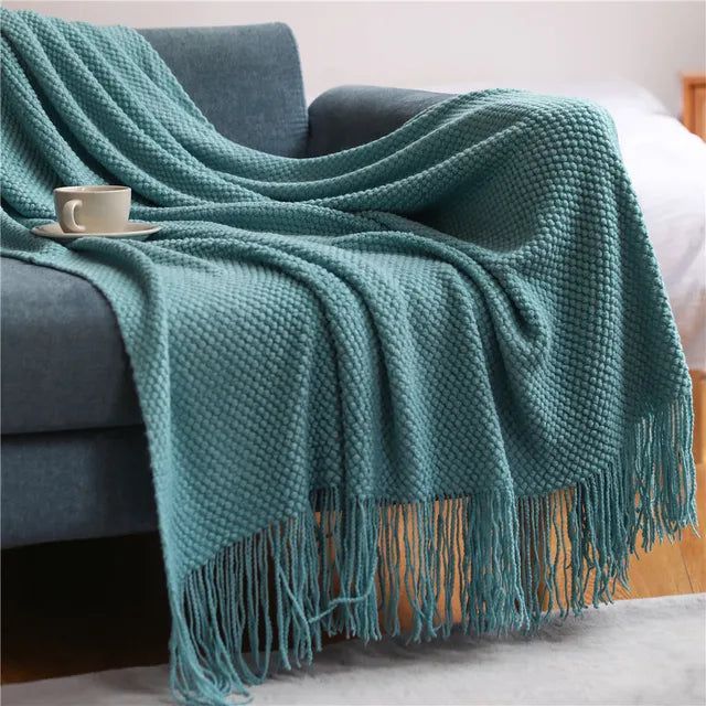 Niana Knitted Blanket - FCHF CITY