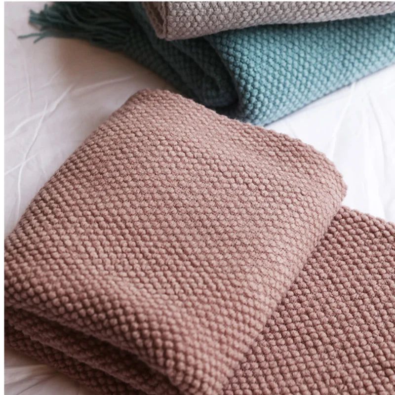 Niana Knitted Blanket - FCHF CITY