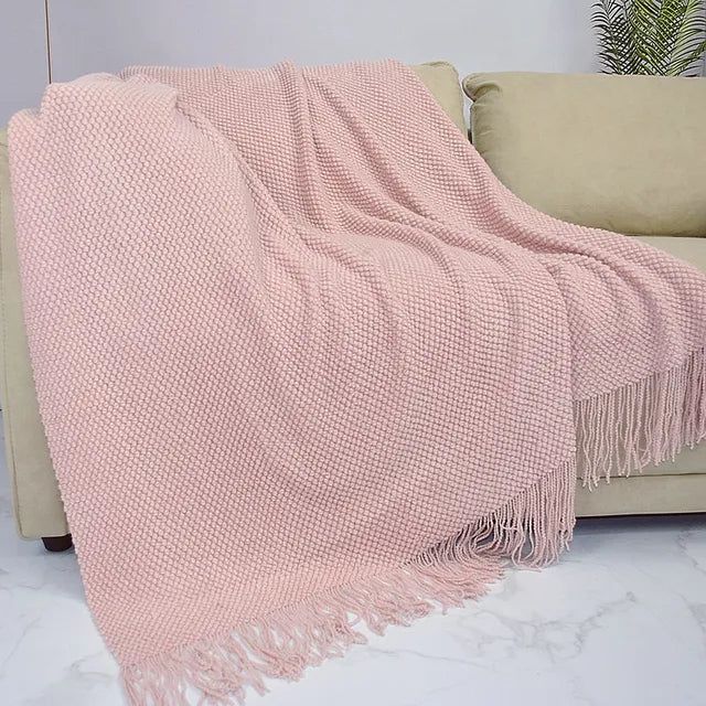 Niana Knitted Blanket - FCHF CITY