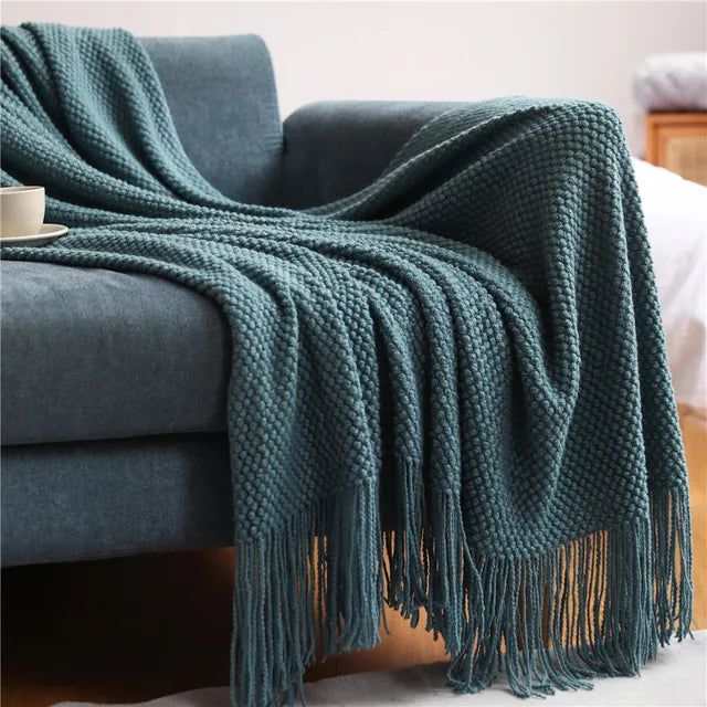 Niana Knitted Blanket - FCHF CITY