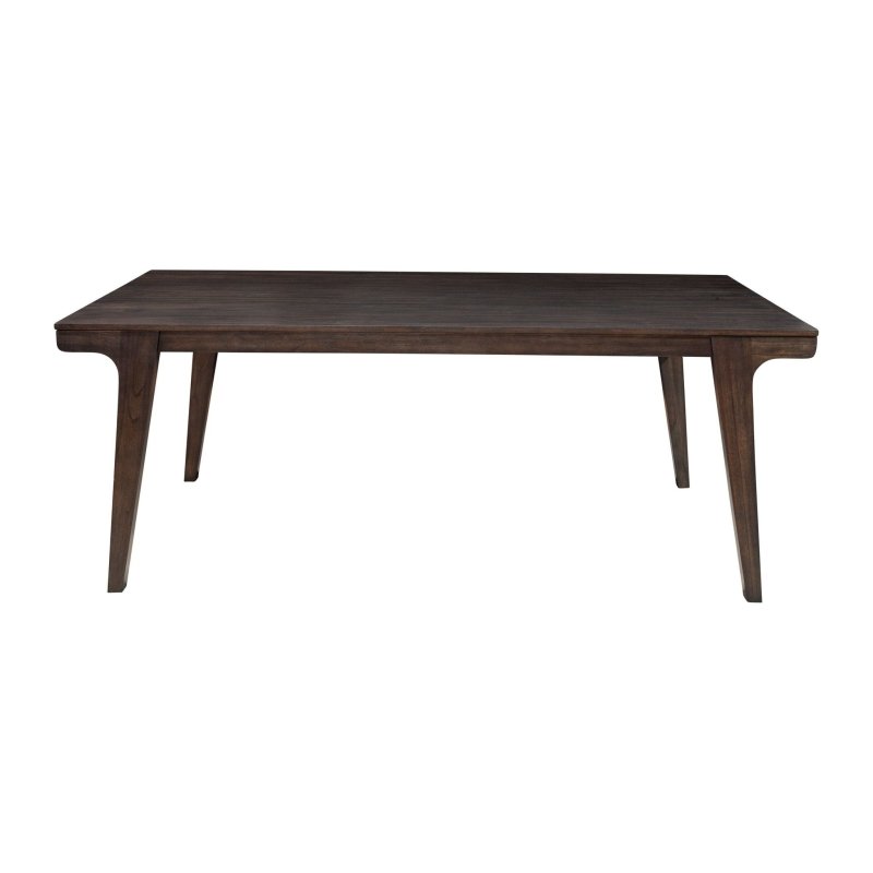 Olejo Dining Table, Chocolate - FCHF CITY