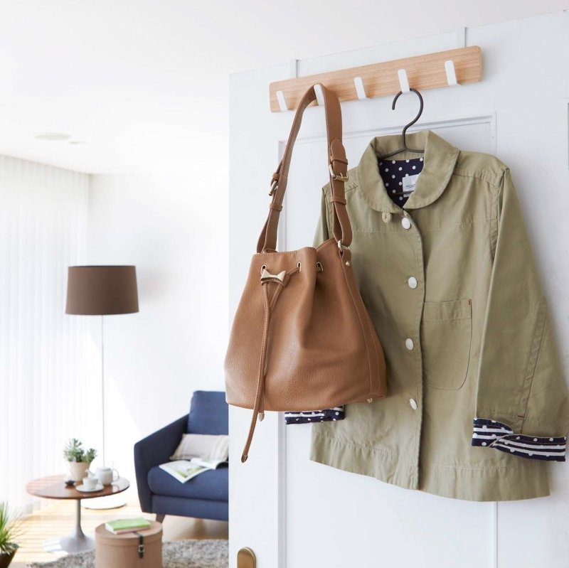Over - the - Door Rack - Wood - FCHF CITY