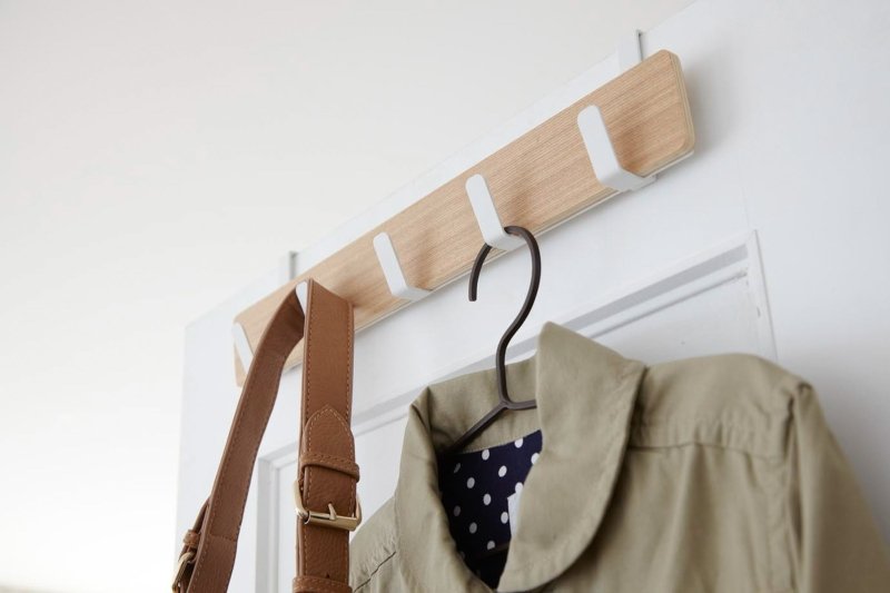 Over - the - Door Rack - Wood - FCHF CITY