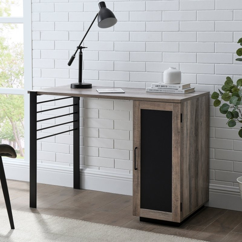 Pax Storage Desk with Chalkboard Door - FCHF CITY