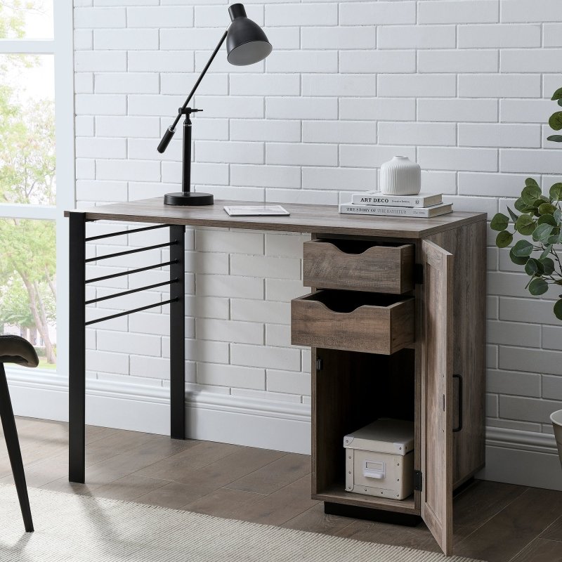 Pax Storage Desk with Chalkboard Door - FCHF CITY