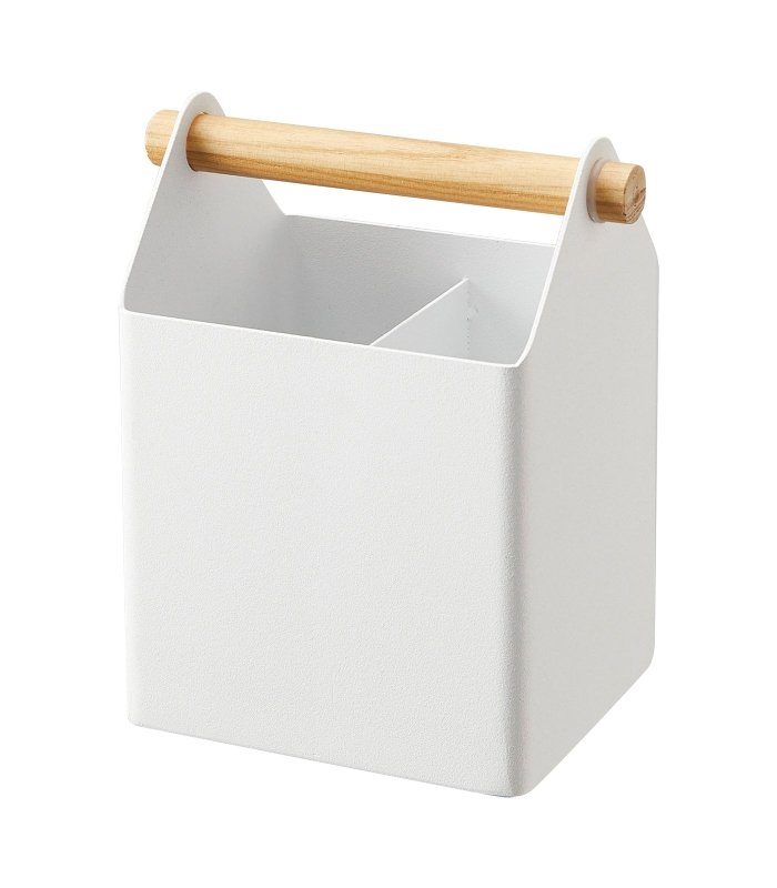 Pen + Desk Organizer - Two Sizes - Steel + Wood - FCHF CITY