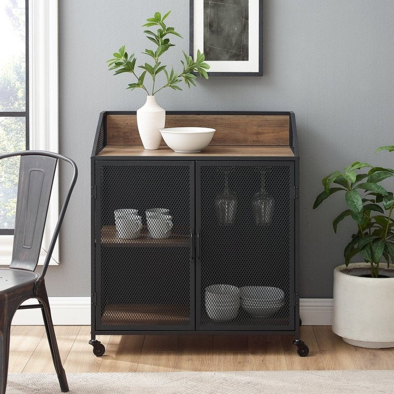 Pinery Industrial Bar Cart - FCHF CITY