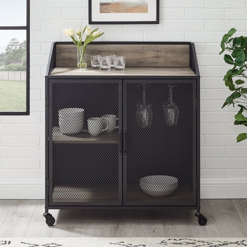 Pinery Industrial Bar Cart - FCHF CITY
