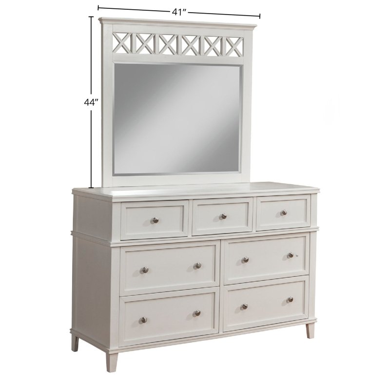 Potter Mirror, White - FCHF CITY