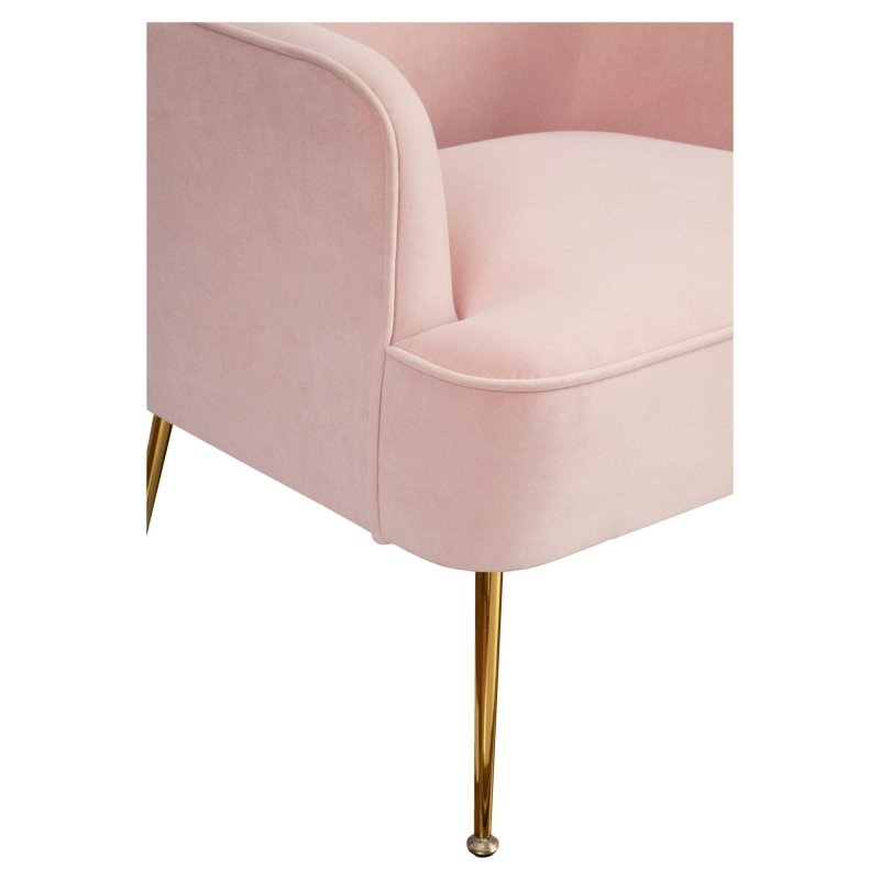 Rebecca Leisure Chair, Pink - FCHF CITY