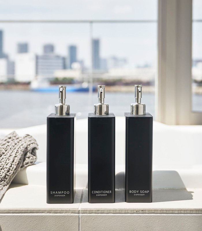 Rectangle Dispenser Bundle - Shampoo, Conditioner, and Body Soap - FCHF CITY