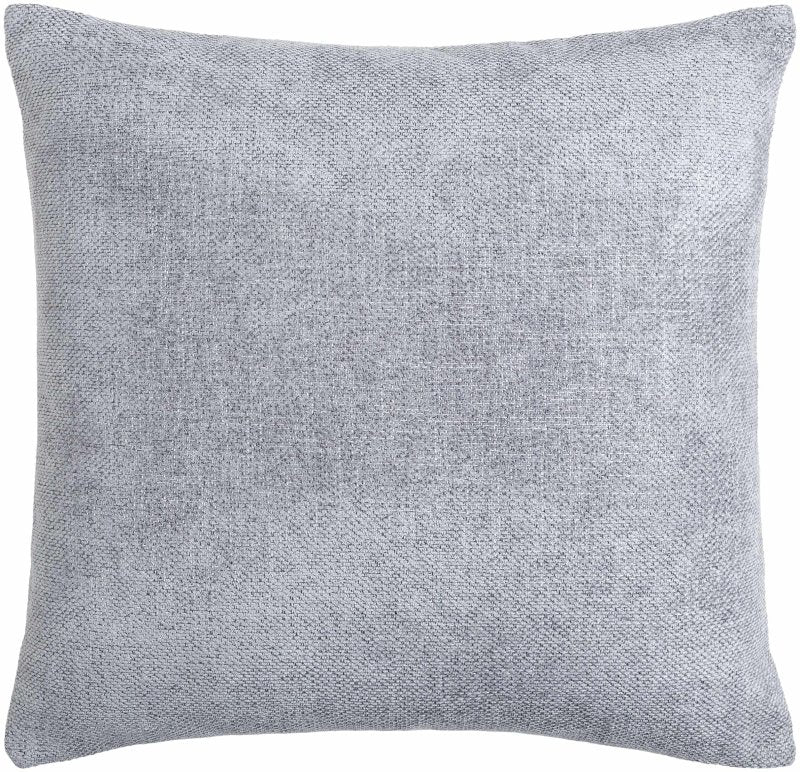 Reijo Gray & Blue Linen Look Accent Pillow - FCHF CITY