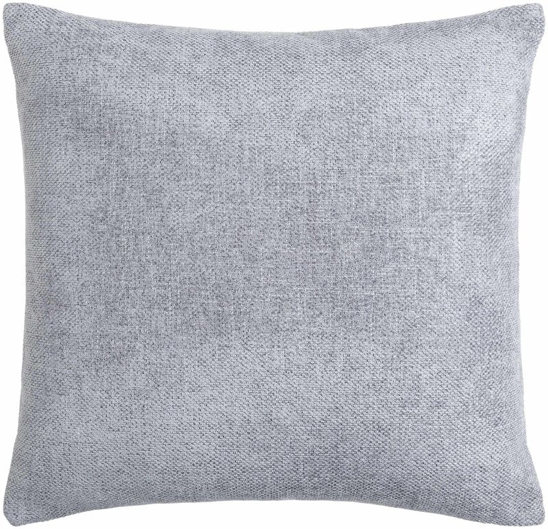 Reijo Gray & Blue Linen Look Accent Pillow - FCHF CITY