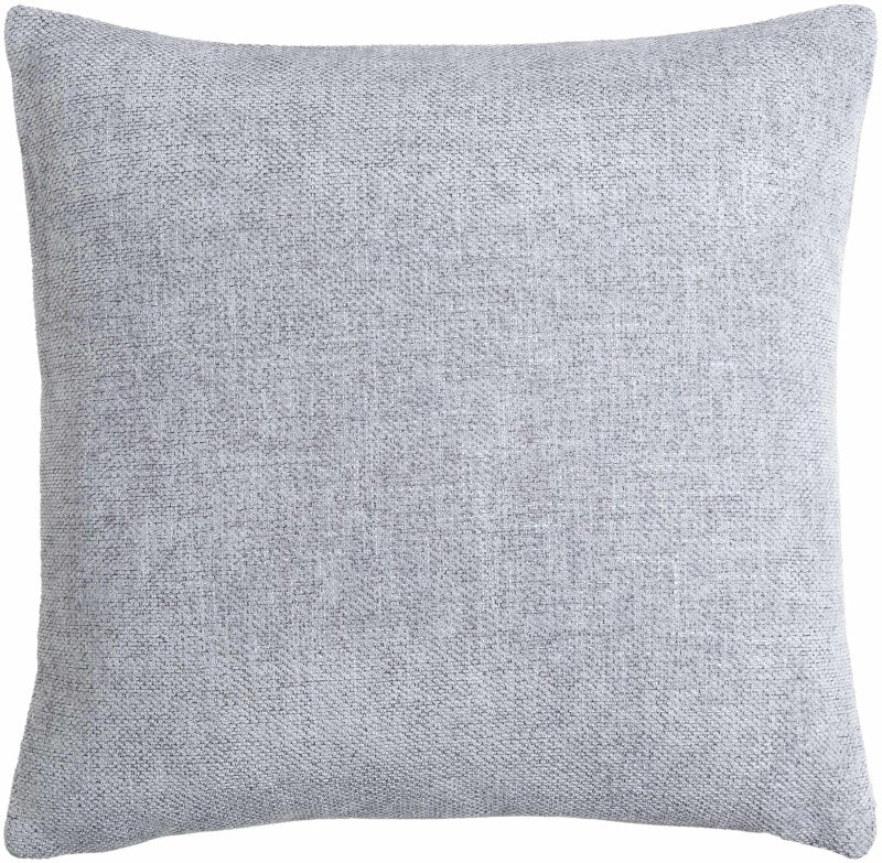 Reijo Silver & Blue Linen Look Accent Pillow - FCHF CITY
