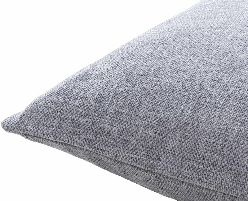 Reijo Silver & Blue Linen Look Accent Pillow - FCHF CITY