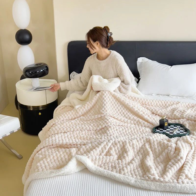 Reversible Microfiber Blankets - FCHF CITY