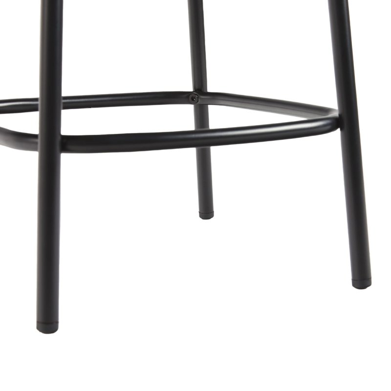 Roan Counter Stool with Upholstered Seat, Set of 2 - FCHF CITY