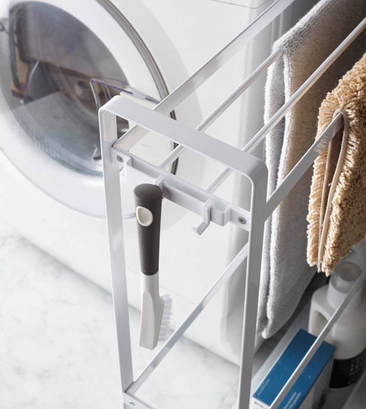 Rolling Towel Rack (33" H) - Steel - FCHF CITY