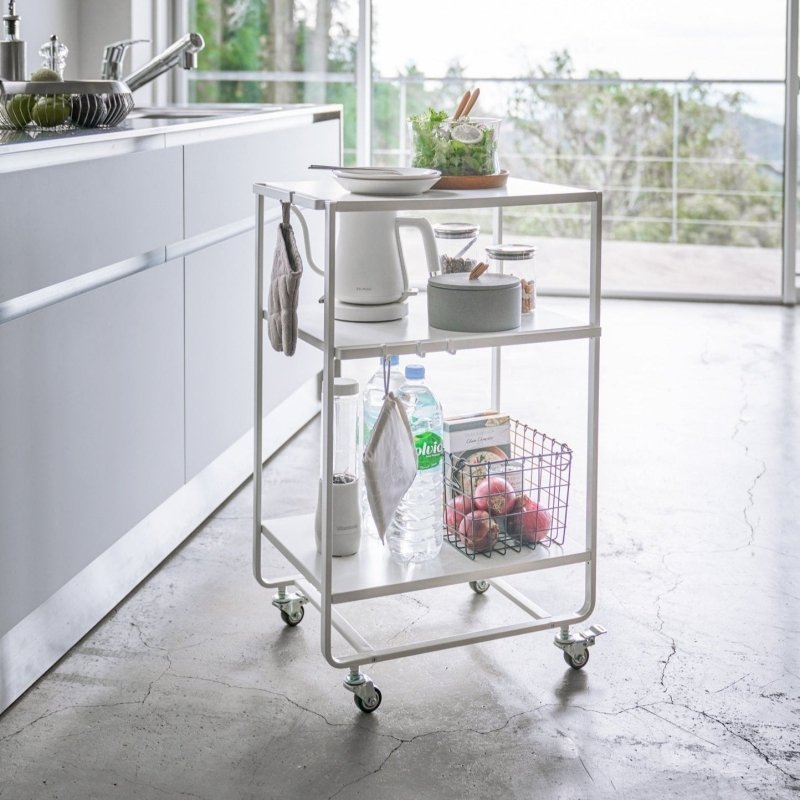 Rolling Utility Cart (32" H) - Steel - FCHF CITY