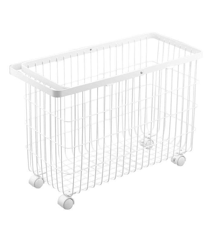 Rolling Wire Basket (14.8" H) - Steel - FCHF CITY