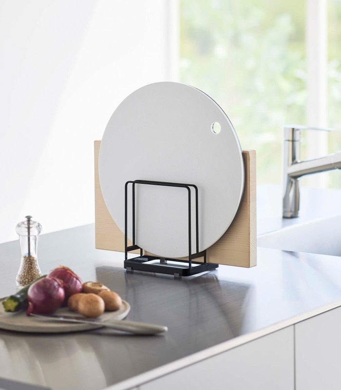 Round Cutting Board Stand - Steel - FCHF CITY