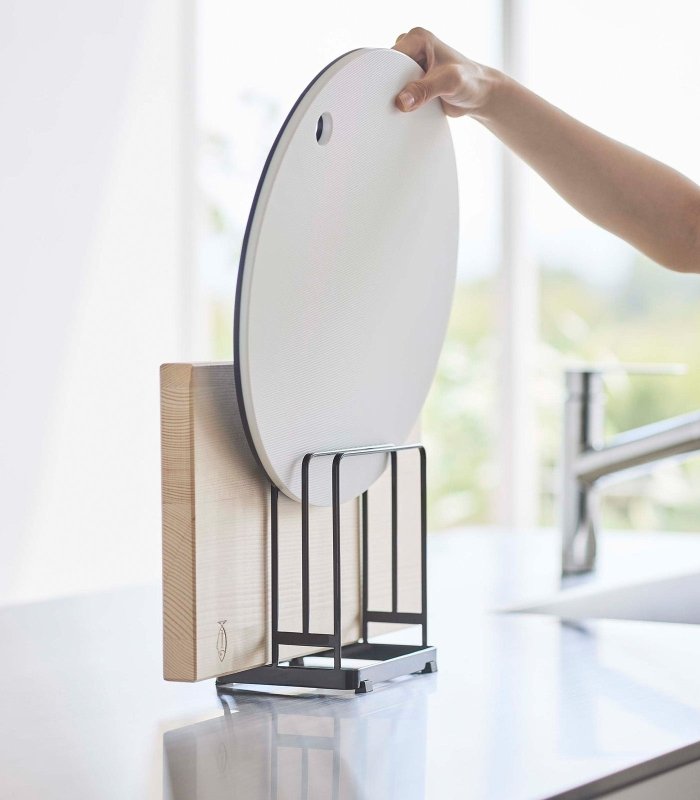 Round Cutting Board Stand - Steel - FCHF CITY