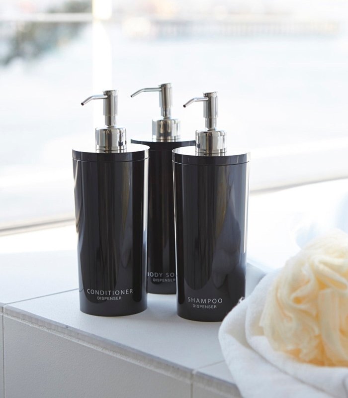 Round Dispenser Bundle - Shampoo, Conditioner, and Body Soap - FCHF CITY