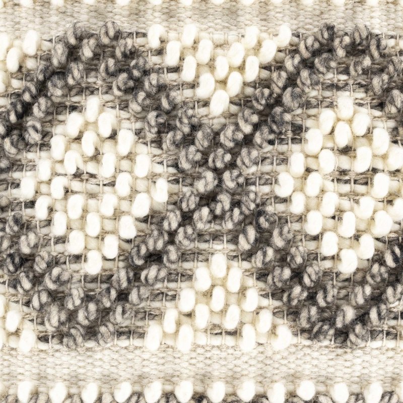 Sagamore Cream Trellis Wool&Cotton Throw Pillow - FCHF CITY