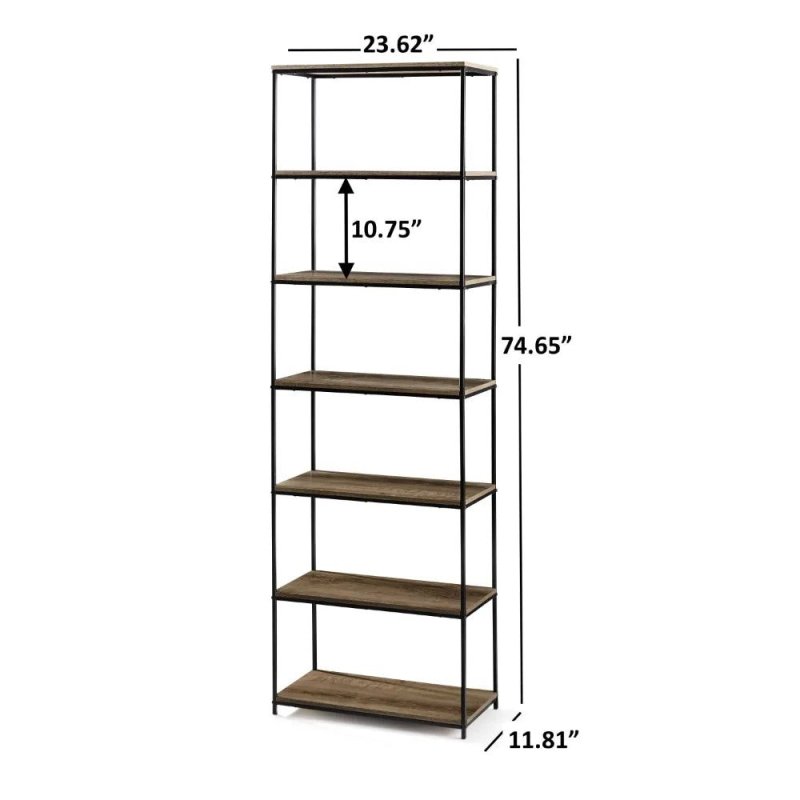 Samara 6 - Shelf Bookcase - FCHF CITY