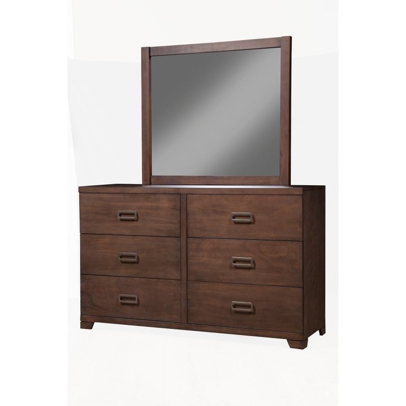 Savannah Mirror, Pecan - FCHF CITY