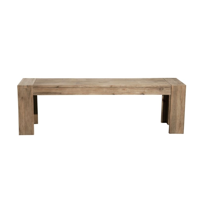 Seashore Bench, Antique Natural - FCHF CITY