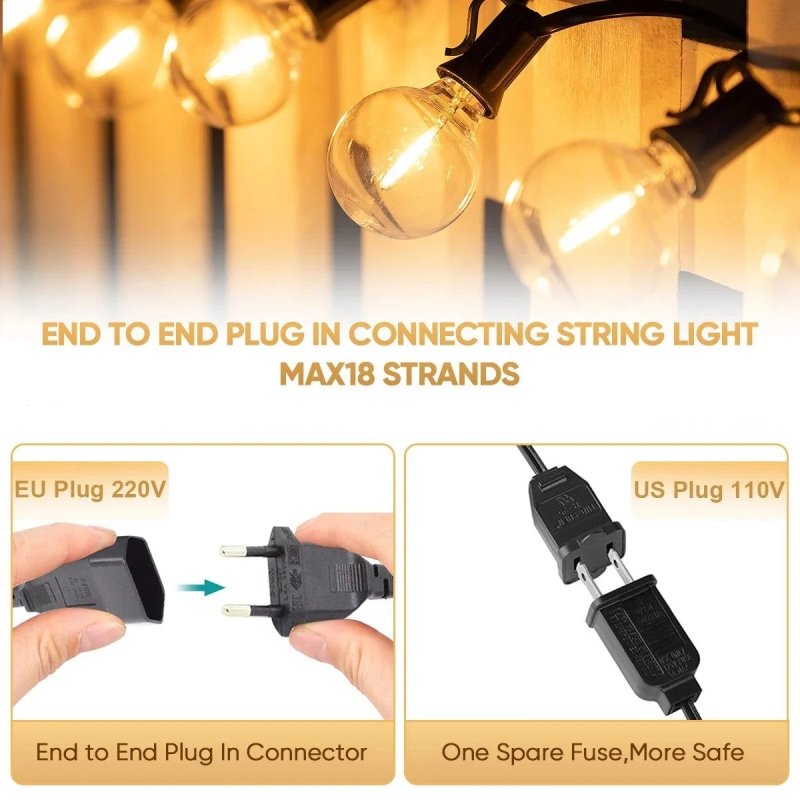 Seasonal Garland String Lights - FCHF CITY