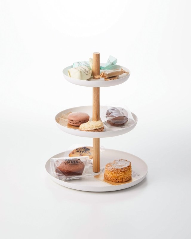 Serving Stand - Steel + Wood - FCHF CITY