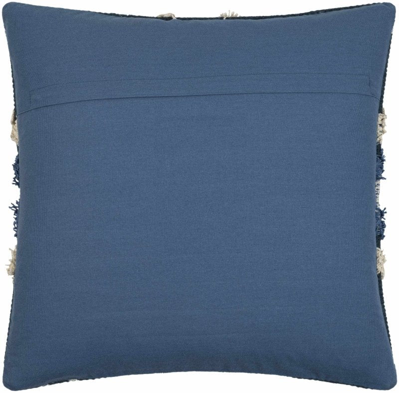 Shepardsville Navy Kilim Geometric Throw Pillow - FCHF CITY