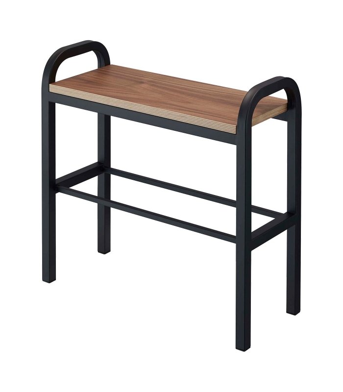 Shoe Organizer + Bench (18" H) - Steel + Wood - FCHF CITY