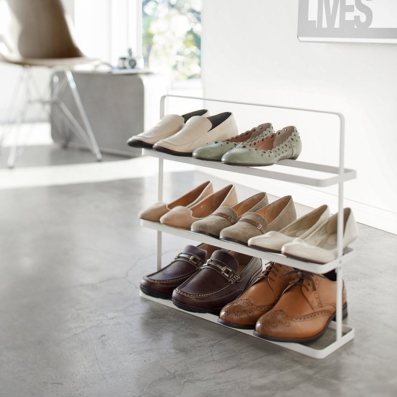 Shoe Rack (18" H) - Steel - FCHF CITY