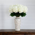 Signature Collection 30” Artificial Hydrangea Arrangement in Ceramic Floral Printed Vase - FCHF CITY