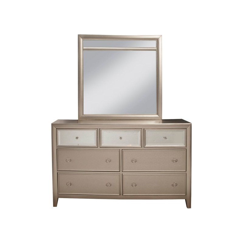 Silver Dreams Mirror, Silver - FCHF CITY