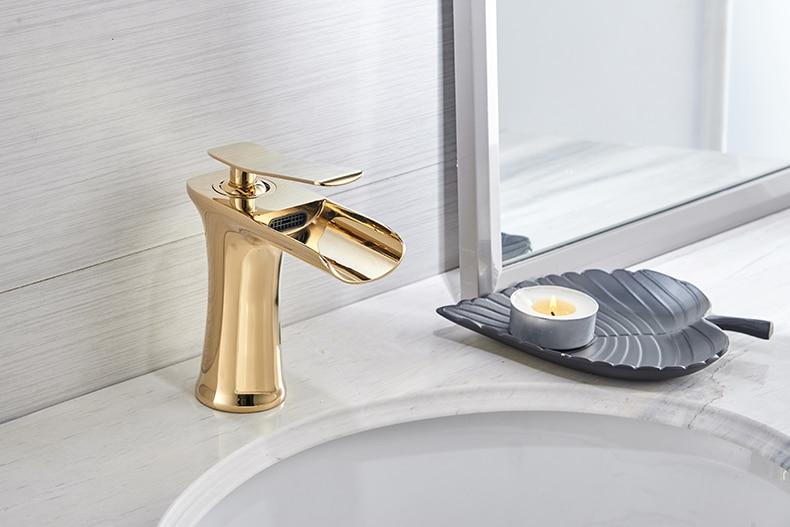 Single Handle Basin Waterfall Faucet - FCHF CITY